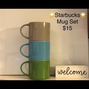 Starbucks Mug Set